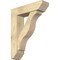 Ekena Millwork Funston Slat Rough Sawn Bracket w/ Offset Brace, Douglas Fir, 8"W x 30"D x 38"H BKT0806X30X38FST06RDF - alternate 1